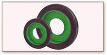 Rubber to Plastic Bonded Rubber Part